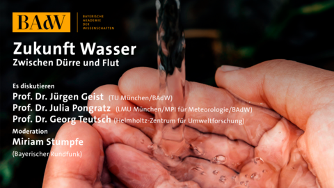 Hände mit Wasser