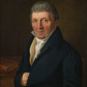 Portrait von Joseph Baader auf Öl