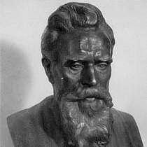 Bronzebüste von Wilhelm Conrad Röntgen (1845-1923)