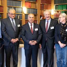 Gruppenbild Delegation aus dem Irak und BAdW