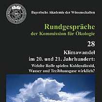 Cover der Rundgespräche der Kommission für Ökologie mit dem Titel "Klimawandel im 20. und 21. Jahrhundert"