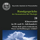 Cover der Rundgespräche der Kommission für Ökologie mit dem Titel "Klimawandel im 20. und 21. Jahrhundert"