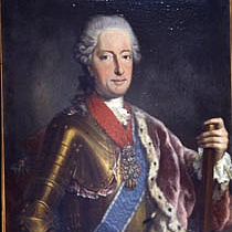 Portrait von Kurfürst Max III. Joseph auf Öl